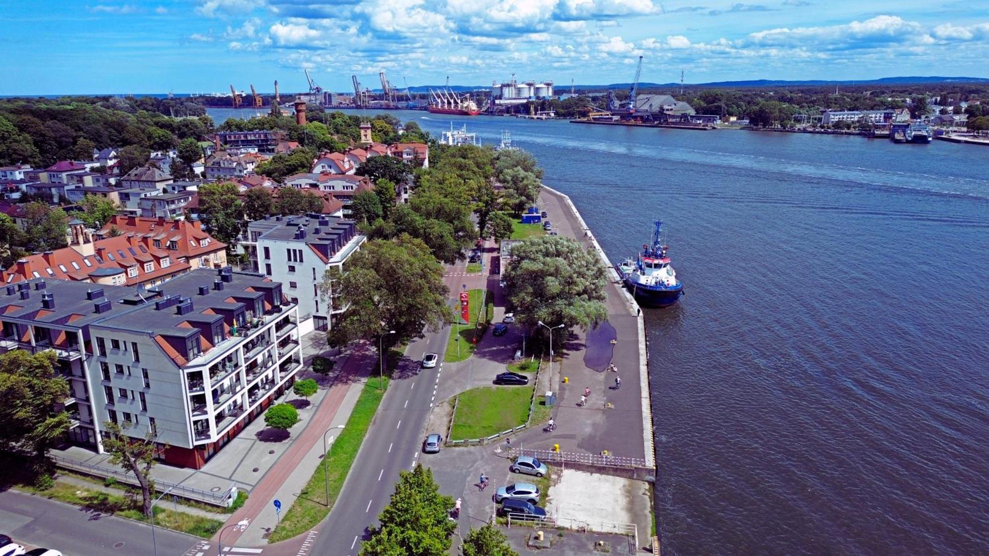 Sunset Apartments - Flotylla. Widok Na Port + Parking. Swinoujscie Exterior photo
